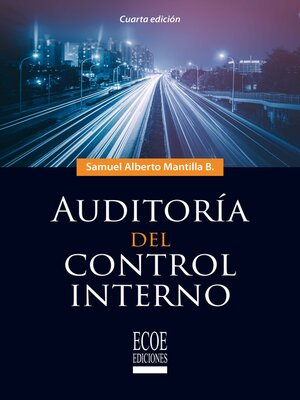 cover image of Auditoría del control interno--4ta edición